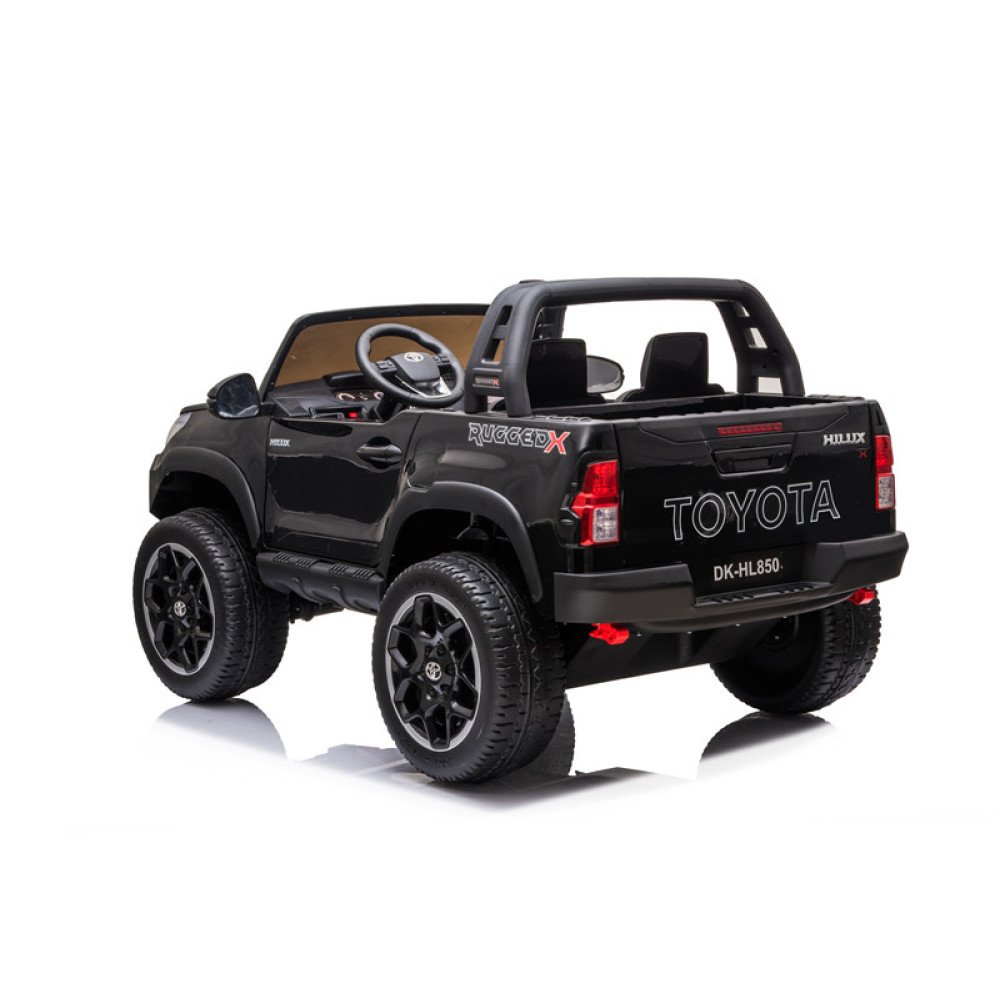 Детский электромобиль Toyota Hilux (DK-HL850) черный глянец