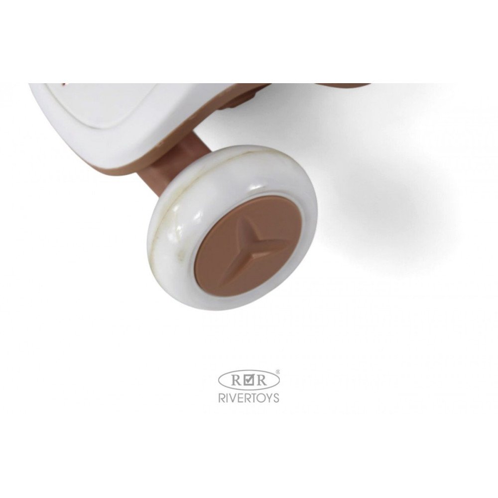 Самокат-беговел HB-111 белый