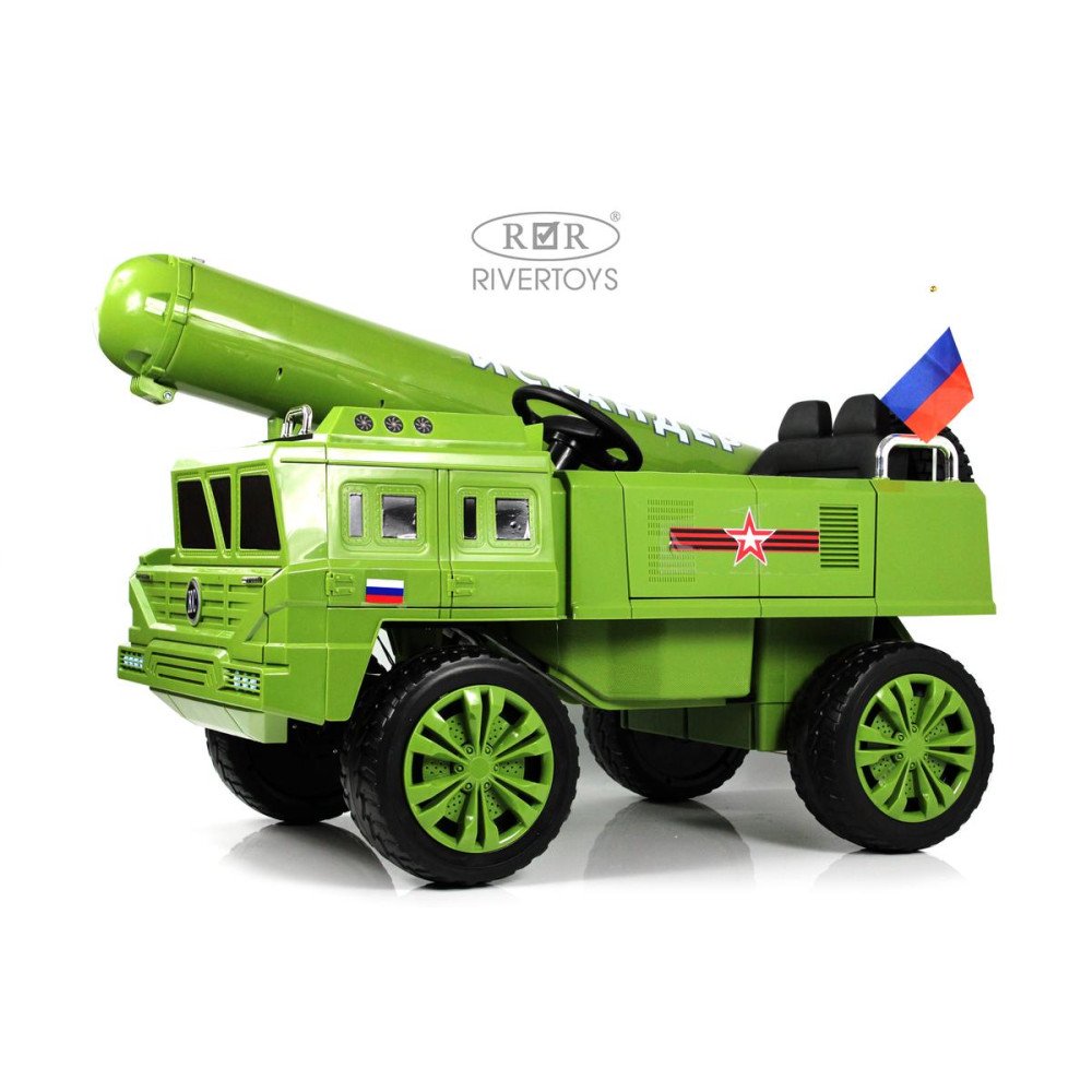 Детский электромобиль Искандер B111CP зеленый