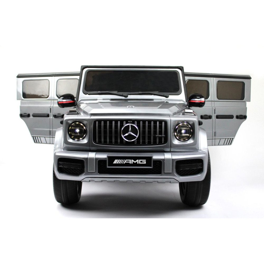 Детский электромобиль Mercedes-Benz G63 (K999KK) серый глянец