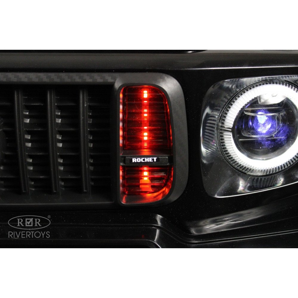 Двухместный электромобиль Mercedes-Benz Brabus Z888ZZ черный