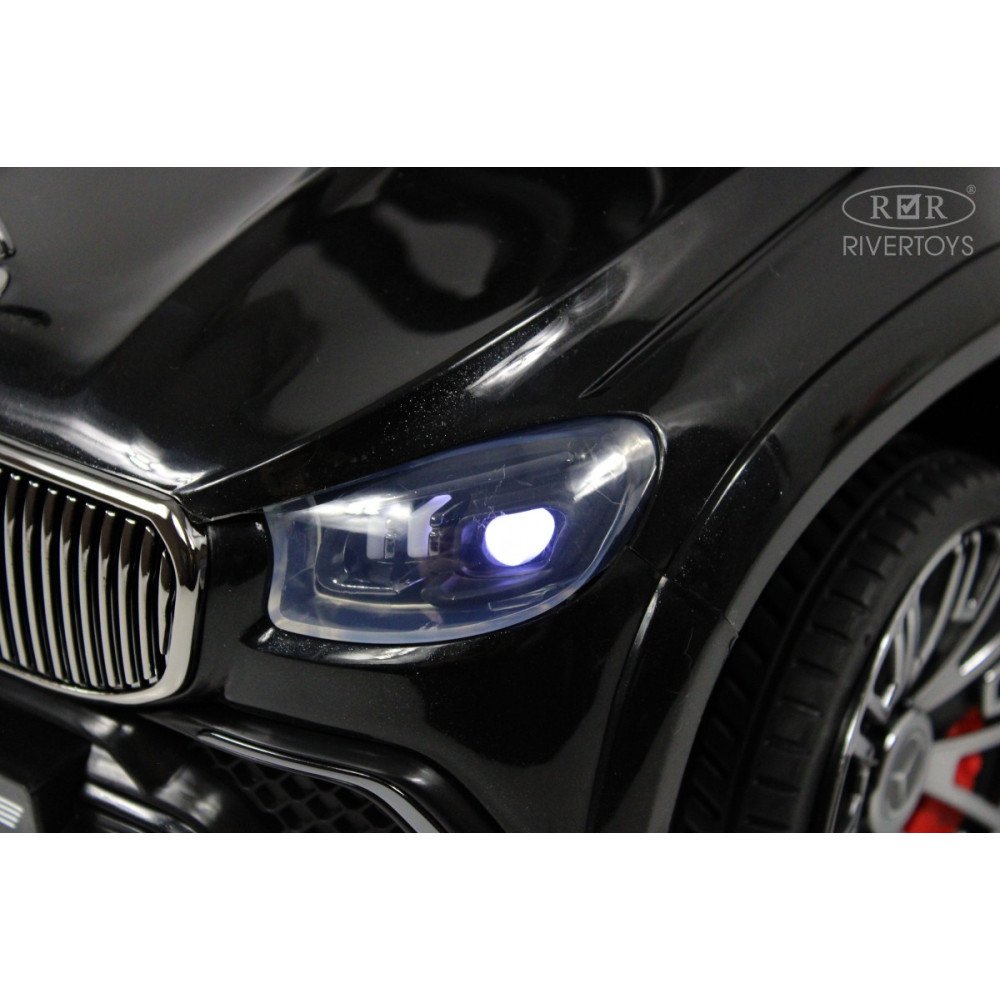 Детская машина каталка Мерседес Майбах Z003ZZ-A-BLACK черная