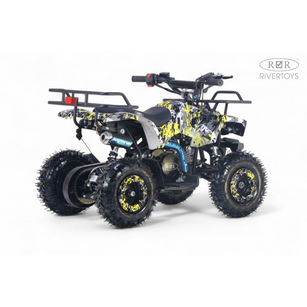 Бензиновый детский квадроцикл TIGER желтый Special