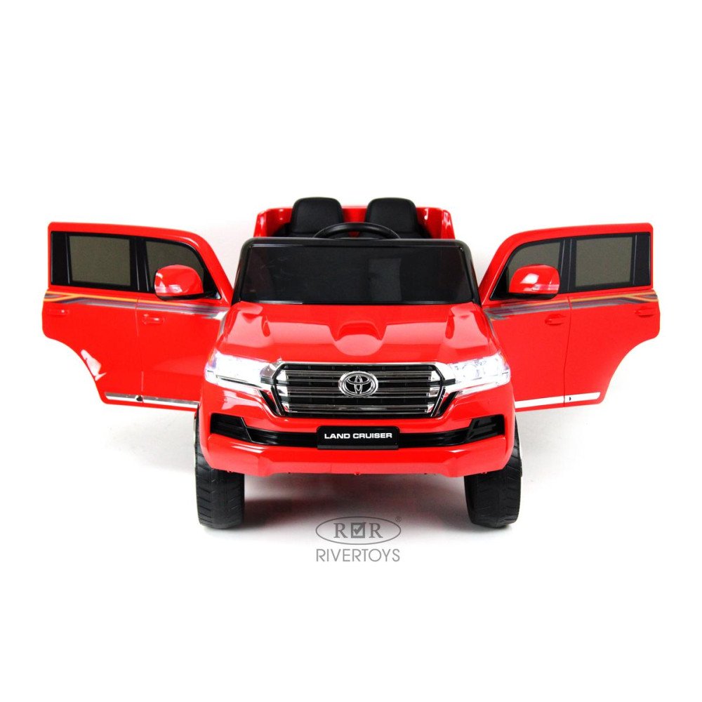 Электромобиль Toyota Land Cruiser 200 (JJ2022) красный глянец