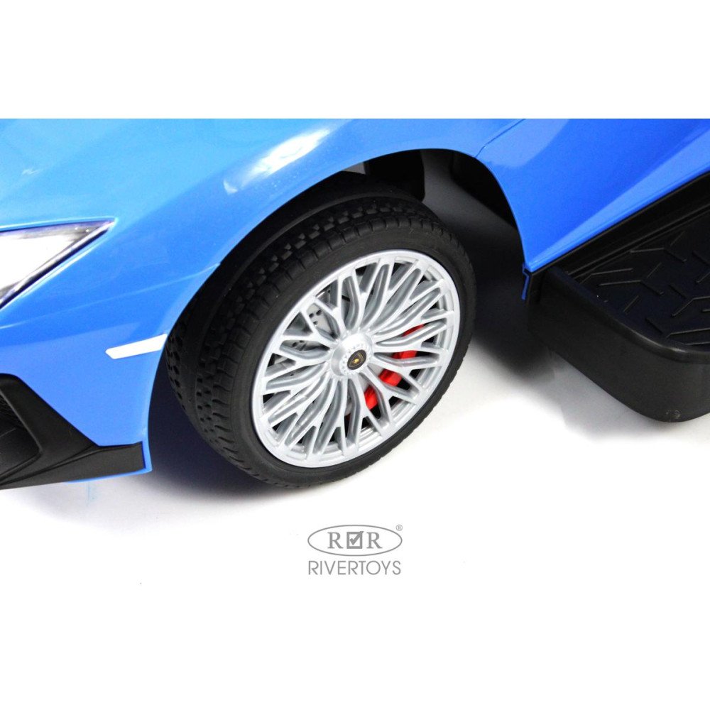 Детский толокар Lamborghini M555MM-H синий