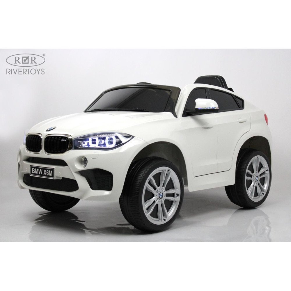 Детский электромобиль BMW X6M (JJ2199) белый