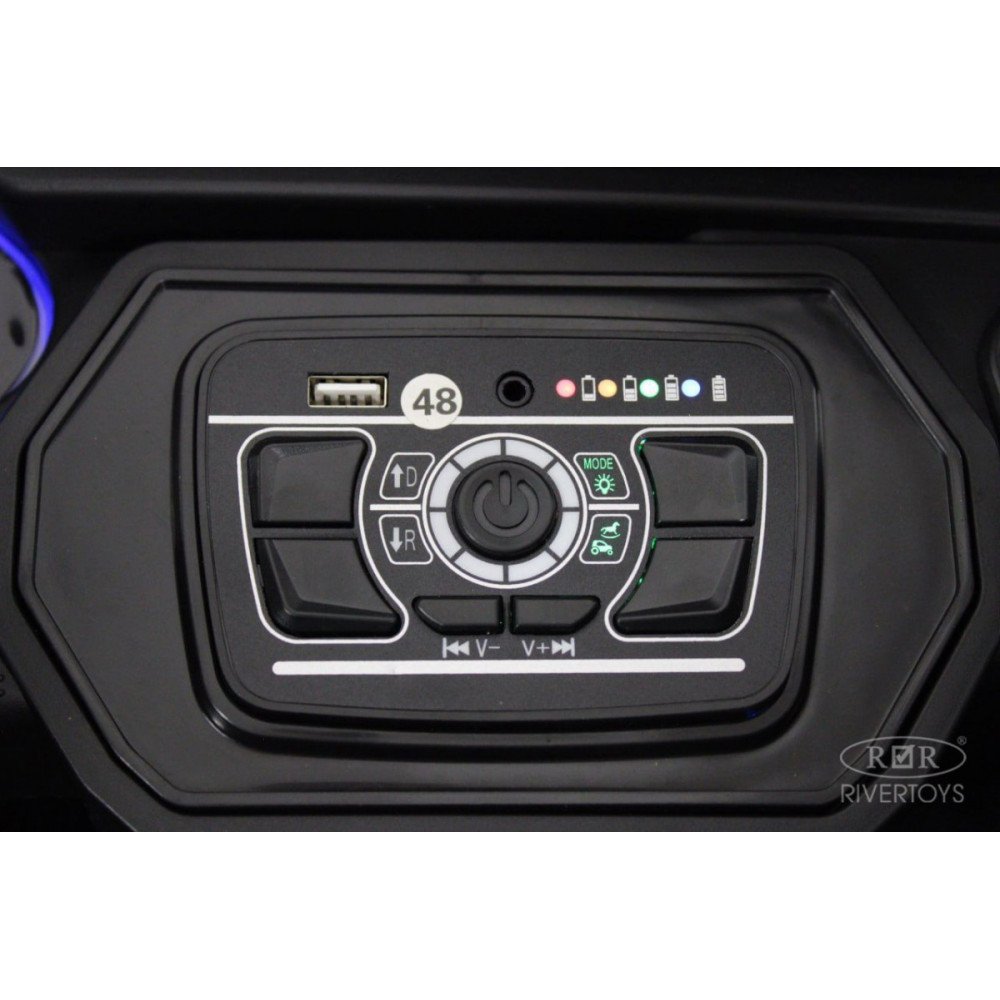 Детский электромобиль Mercedes М007БХ белый, мотор 250Вт