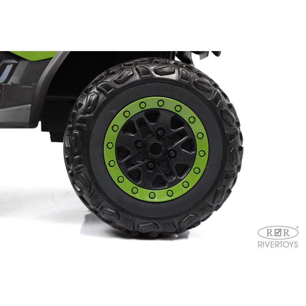 Полноприводный электроквадроцикл T001TT 4WD зеленый