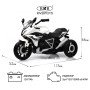 Детский электротрицикл Z333ZZ белый