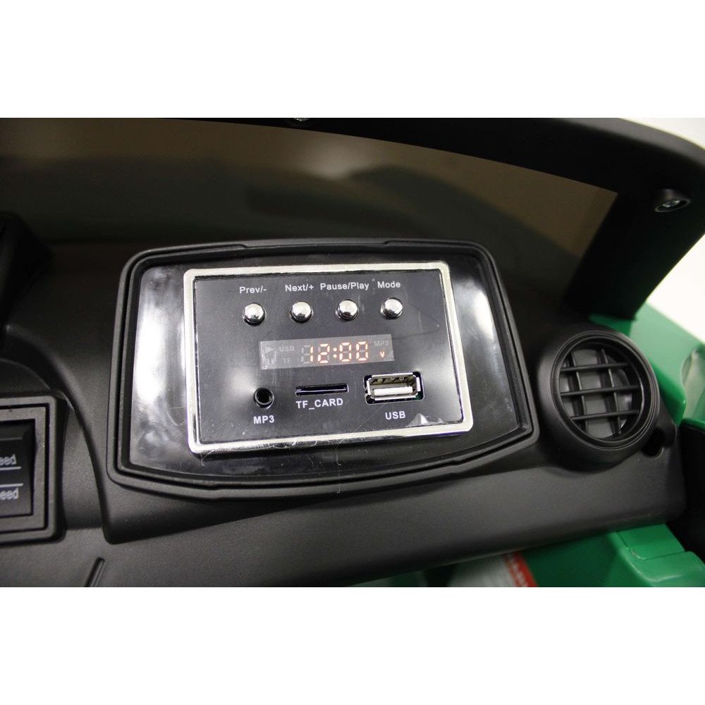 Полноприводный электромобиль Mercedes-Benz GT-R (HL-289) зеленый, с пультом