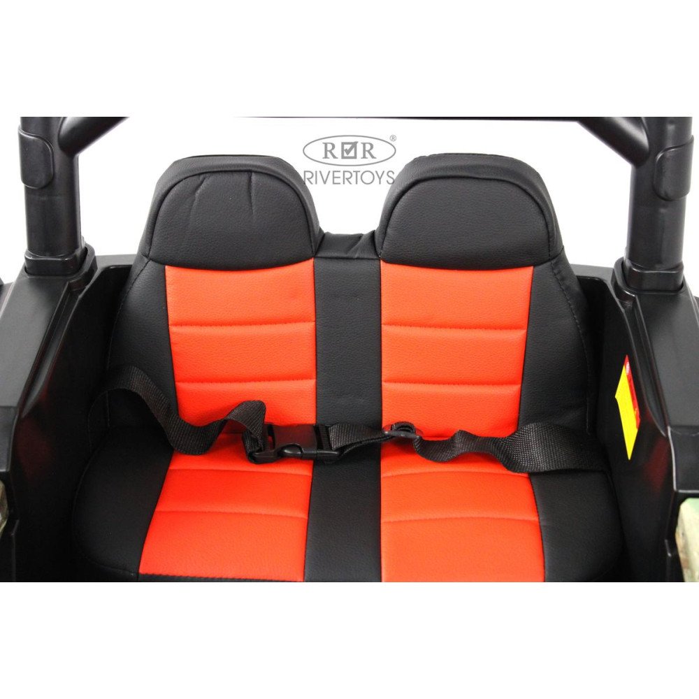 Электромобиль багги L888LL зеленый камуфляж