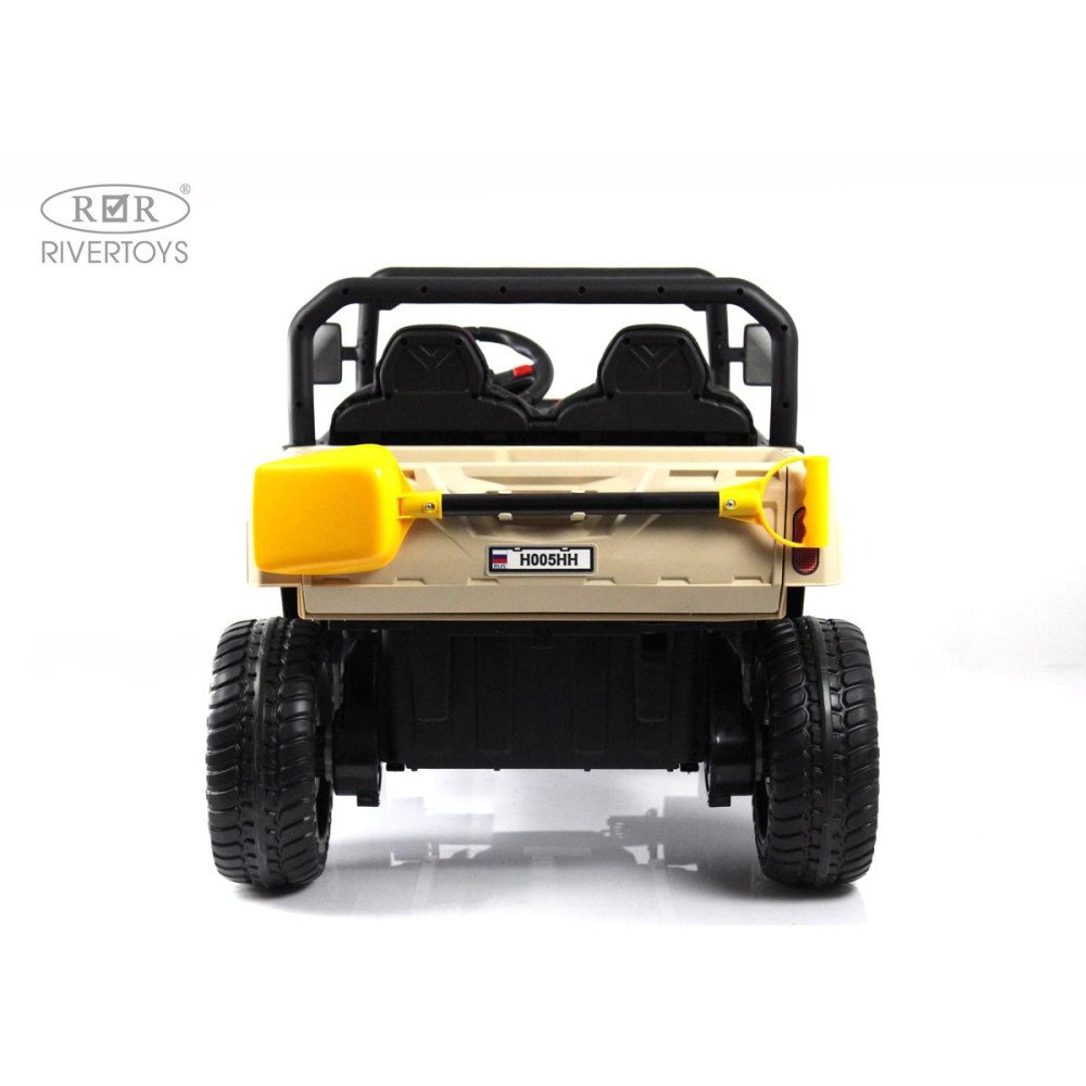 Детский электромобиль H005HH кремовый