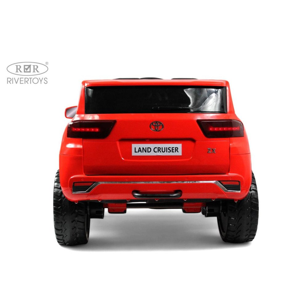 Электромобиль Toyota Land Cruiser 300 L999LL красный