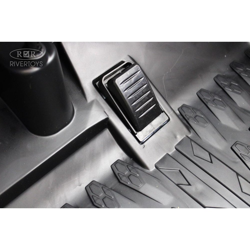 Детский электромобиль грузовик K777AM синий, 4WD, пульт ДУ