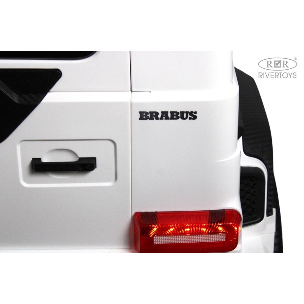 Детский автомобиль Mercedes-Benz Brabus Z888ZZ белый