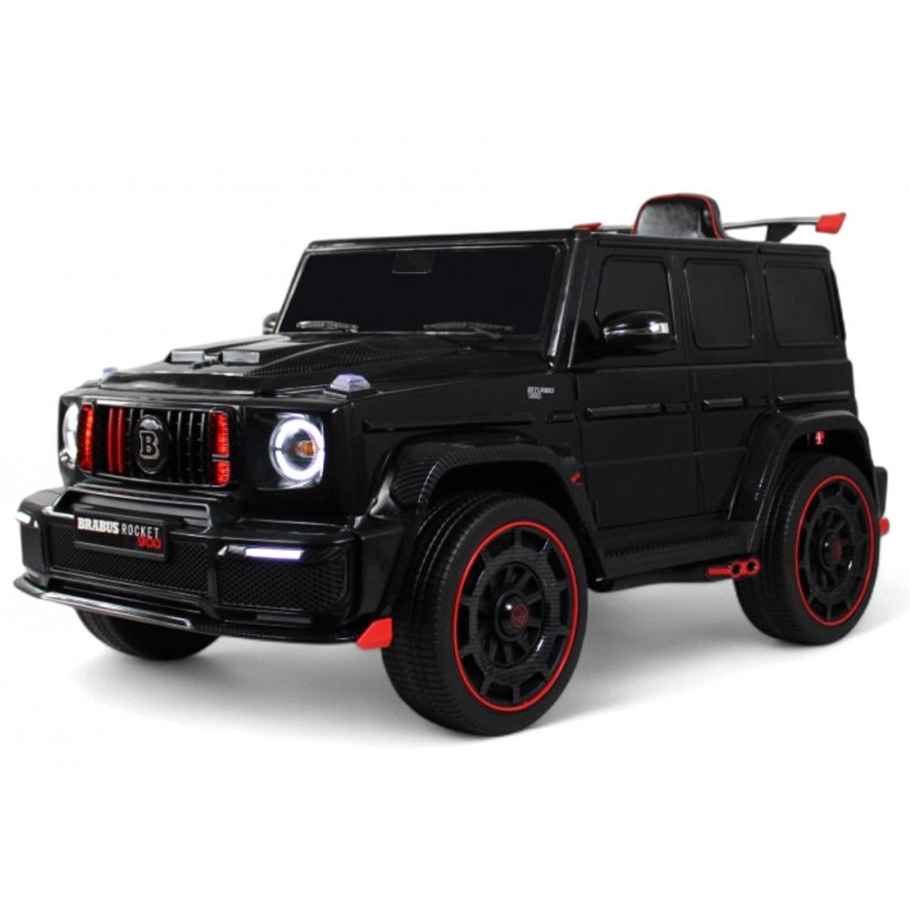 Детский джип Brabus Z777ZZ черный, скорость 11 км/ч