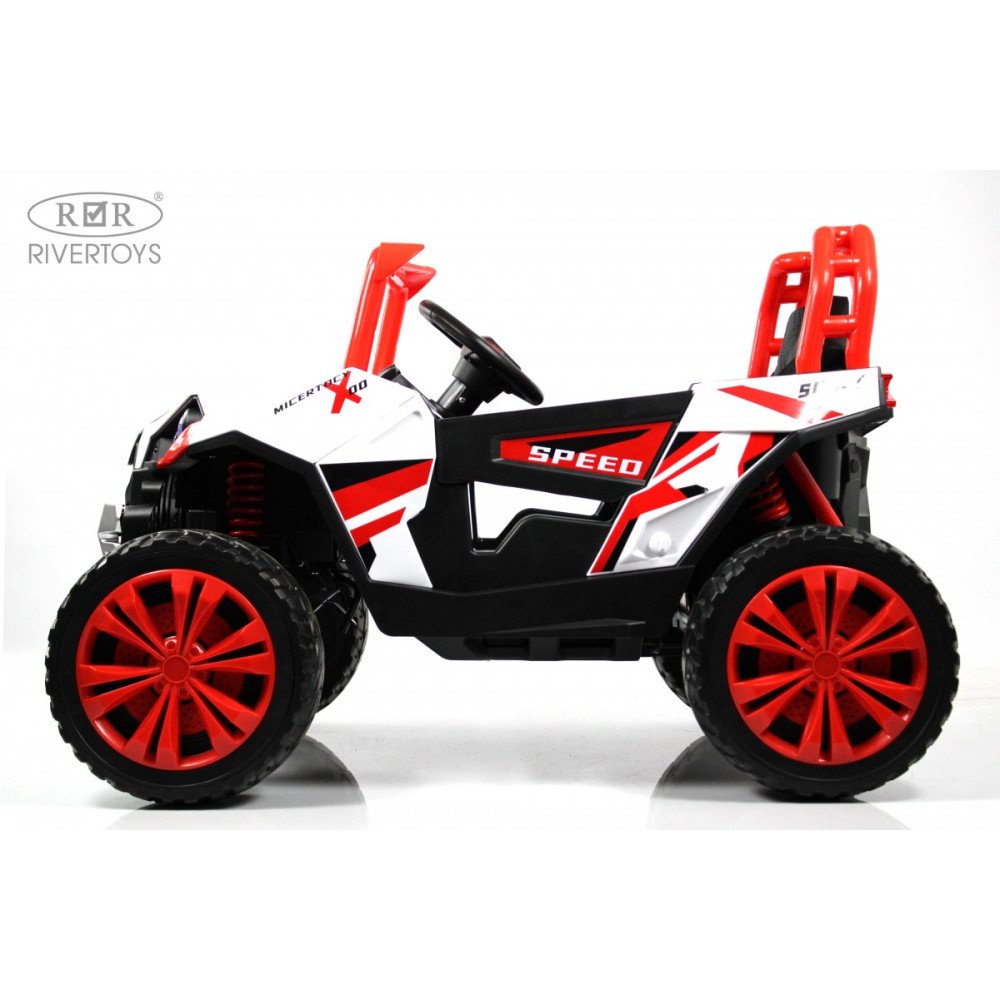 Электромобиль F888FF 4WD красный