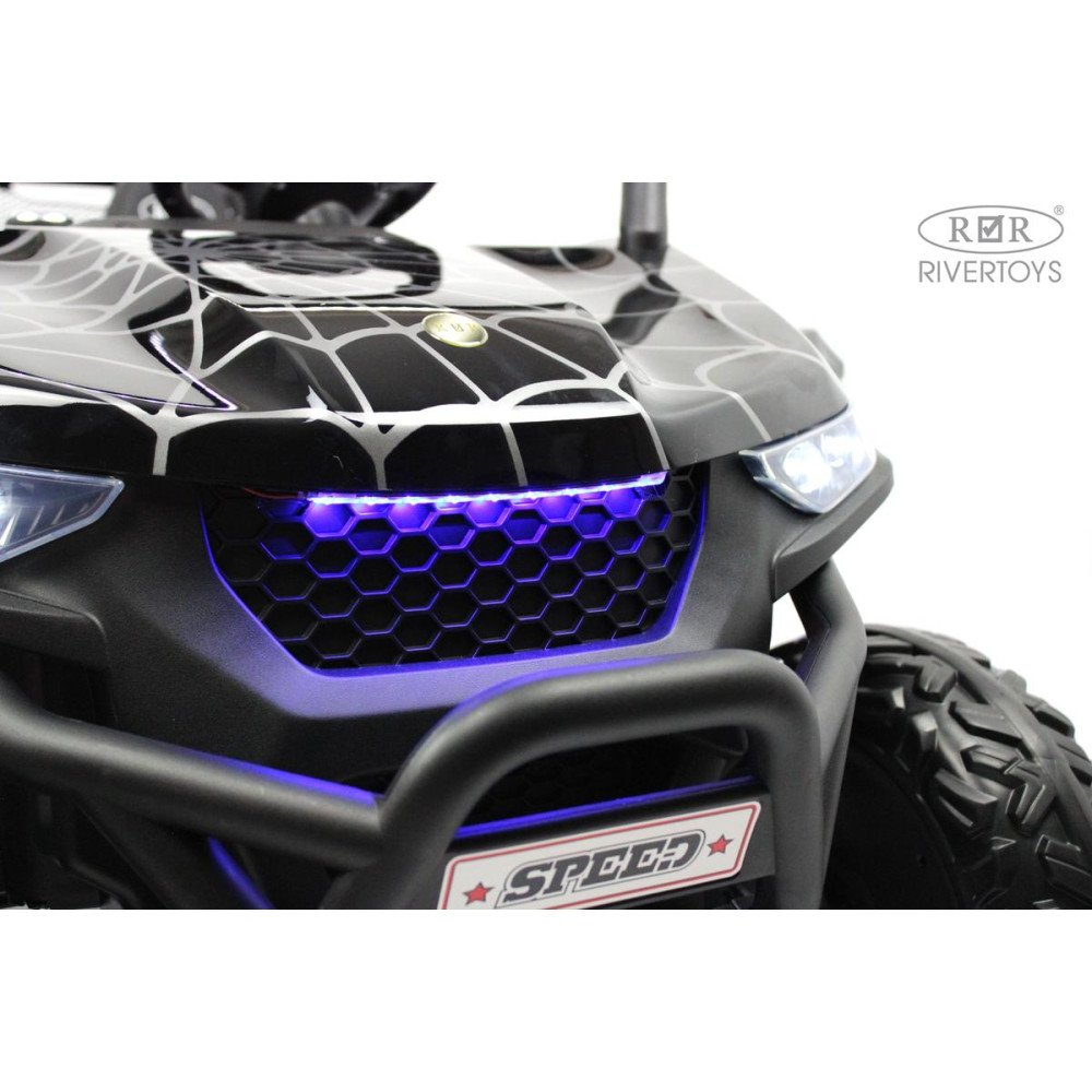Детский электромобиль T777TT 4WD черный Spider