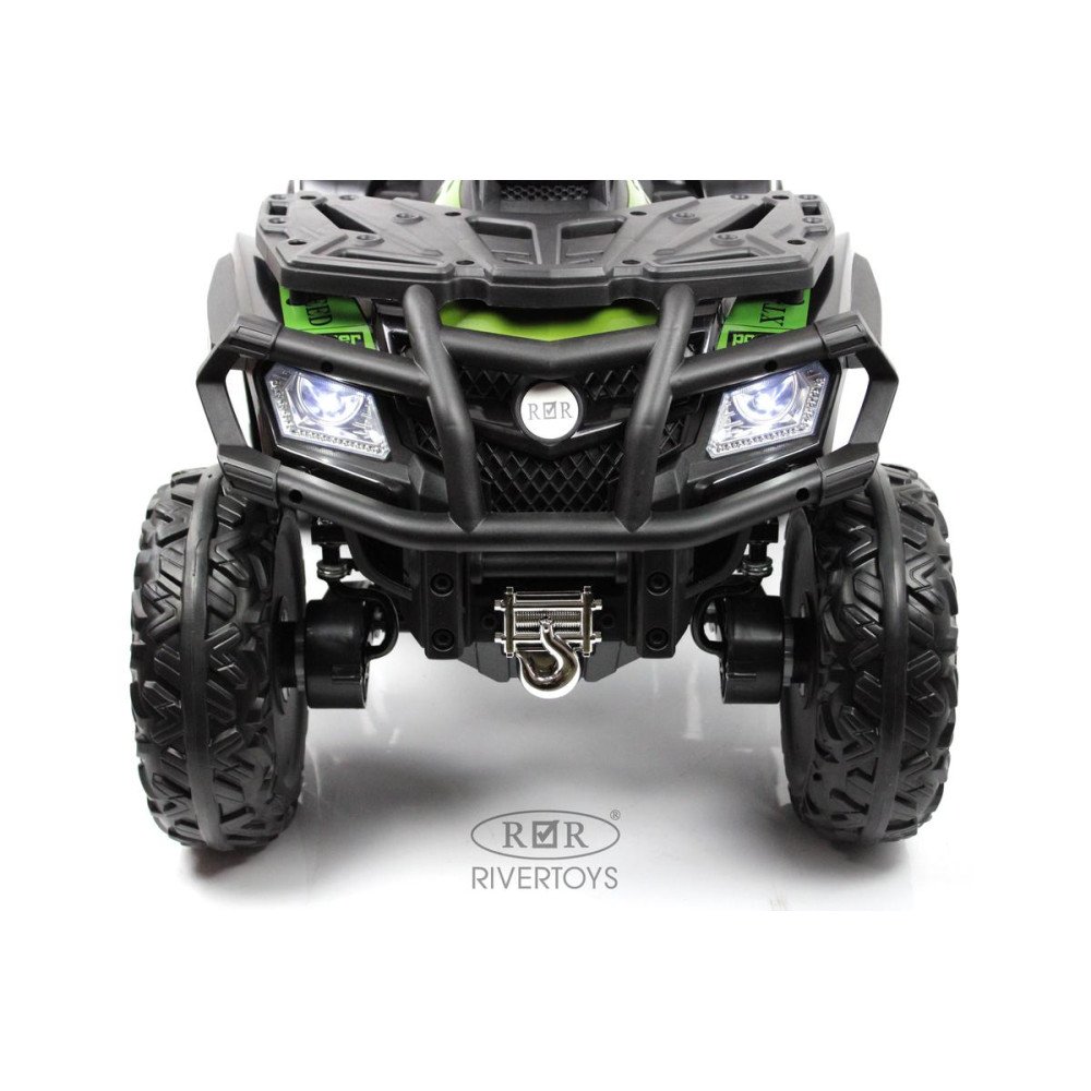 Полноприводный электроквадроцикл T001TT 4WD зеленый