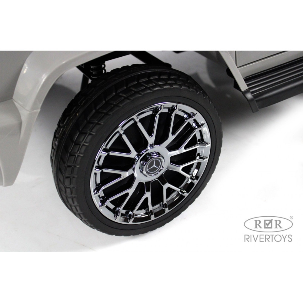 Детский электромобиль Mercedes-AMG G63 4WD (G333GG) серый