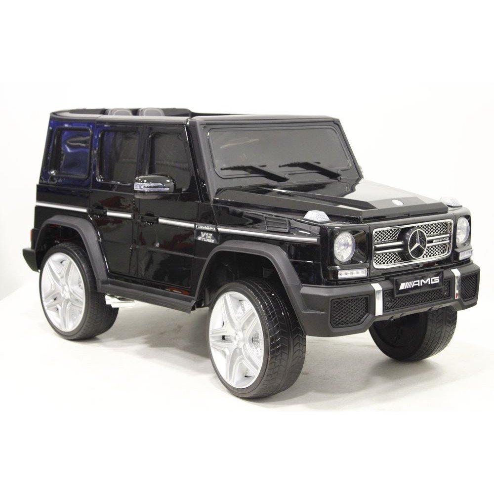 Электромобиль Мercedes-Benz G65 черный, лицензия