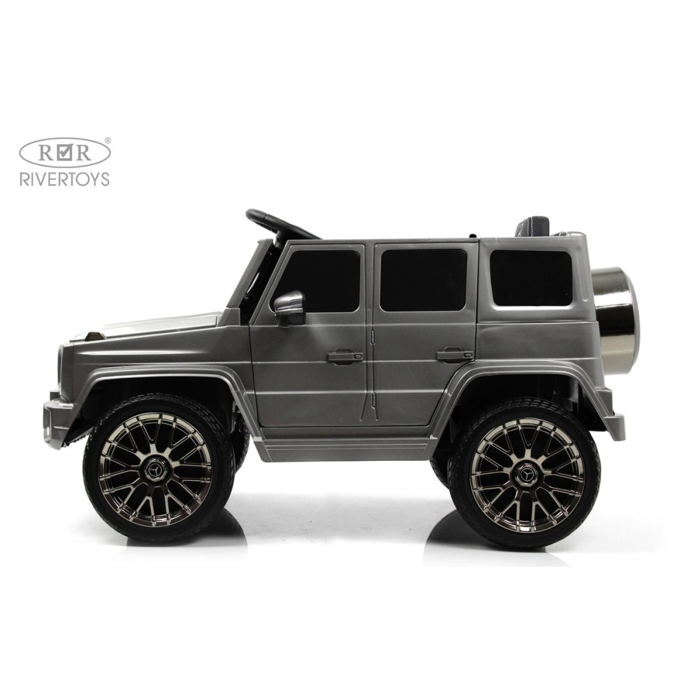 Детский электромобиль Mercedes-AMG G63 (G222GG) серый глянец