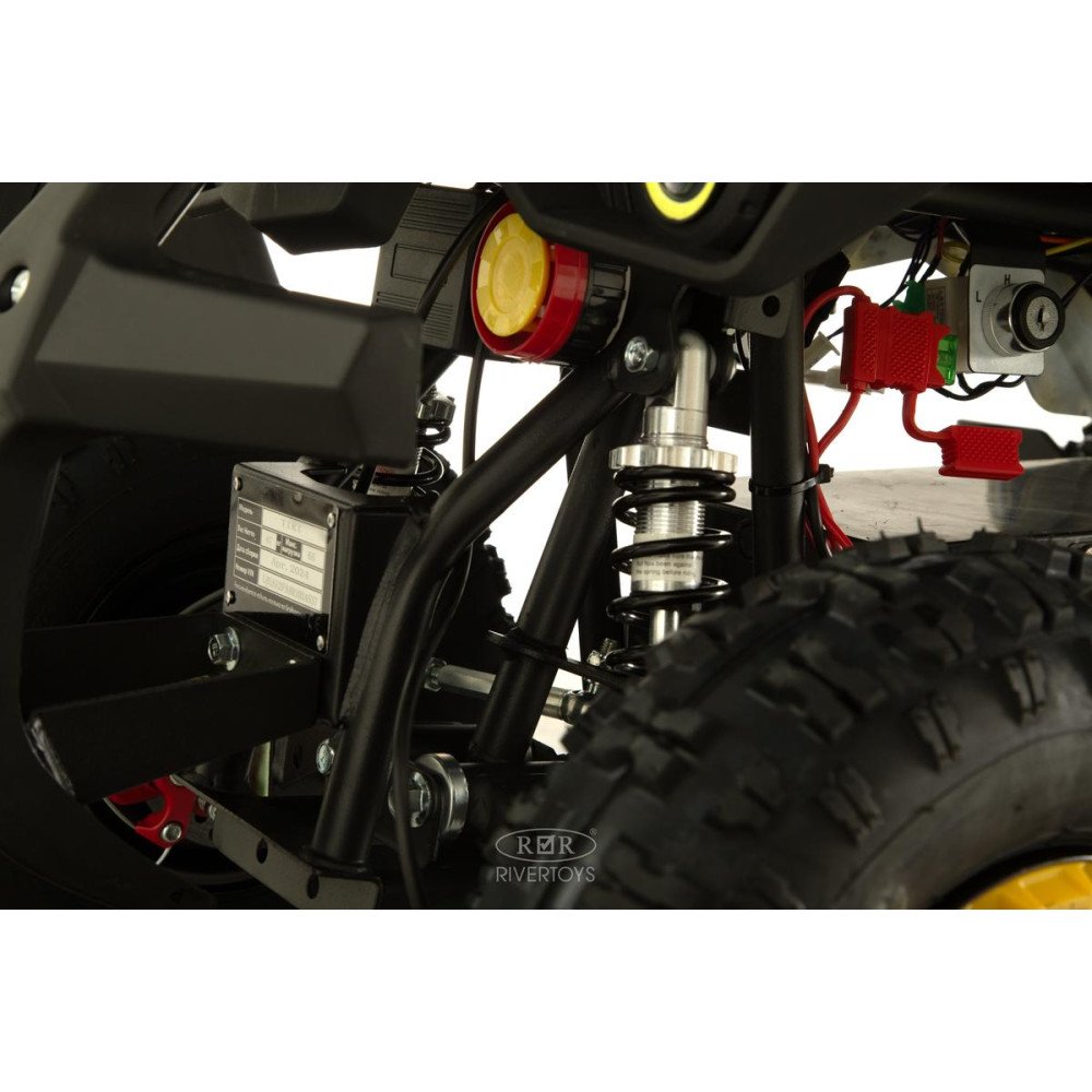 Электроквадроцикл TIKI желтый Special