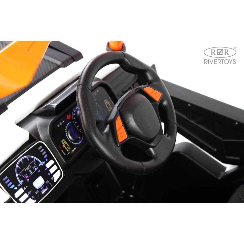 Детский электромобиль багги F888FF-A оранжевый