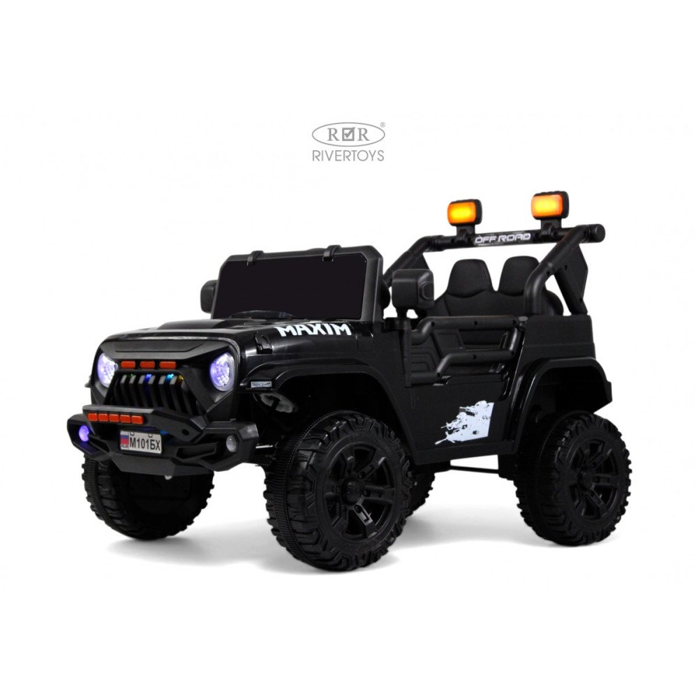 Детский электромобиль М101БХ черный (RiverToys)