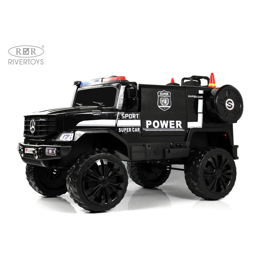 Детский электромобиль джип C333MC Mercedes черный, 4WD