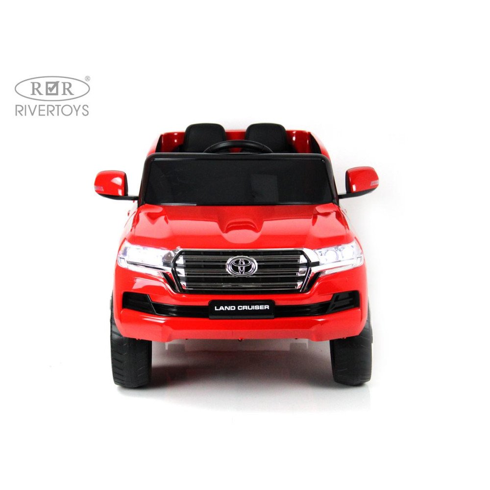 Электромобиль Toyota Land Cruiser 200 (JJ2022) красный глянец