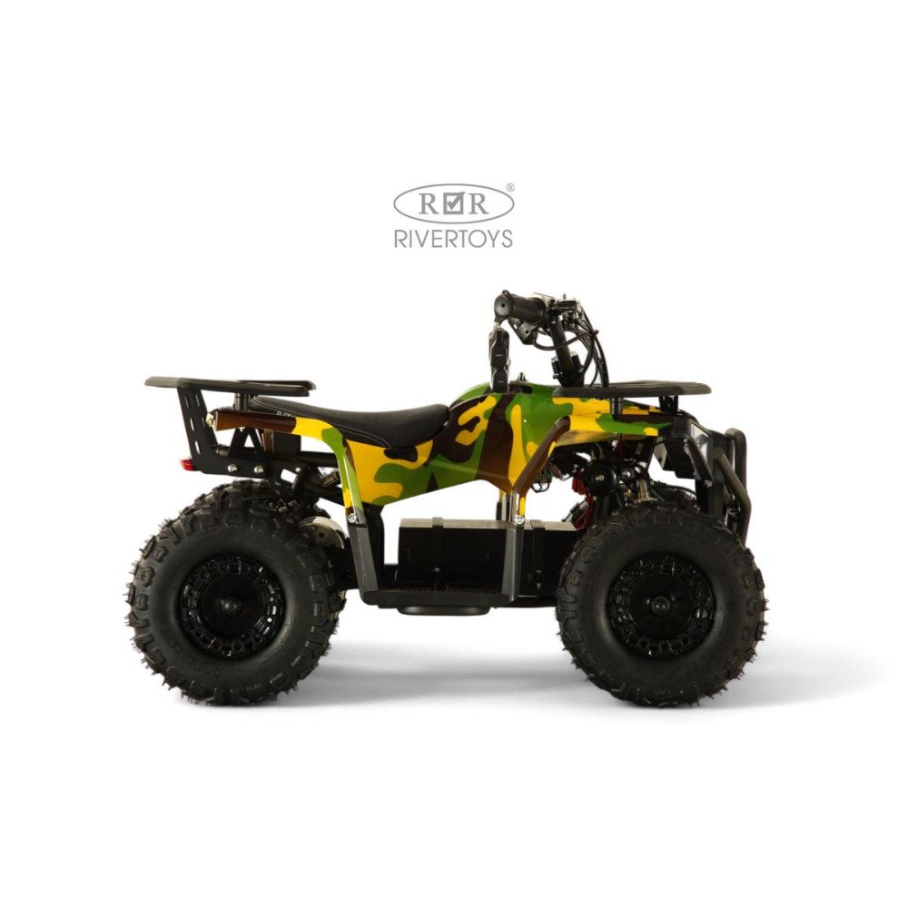 Скоростной электроквадроцикл MIKA LUX желтый камуфляж