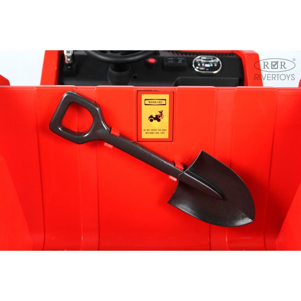 Детский электромобиль самосвал K111AM красный