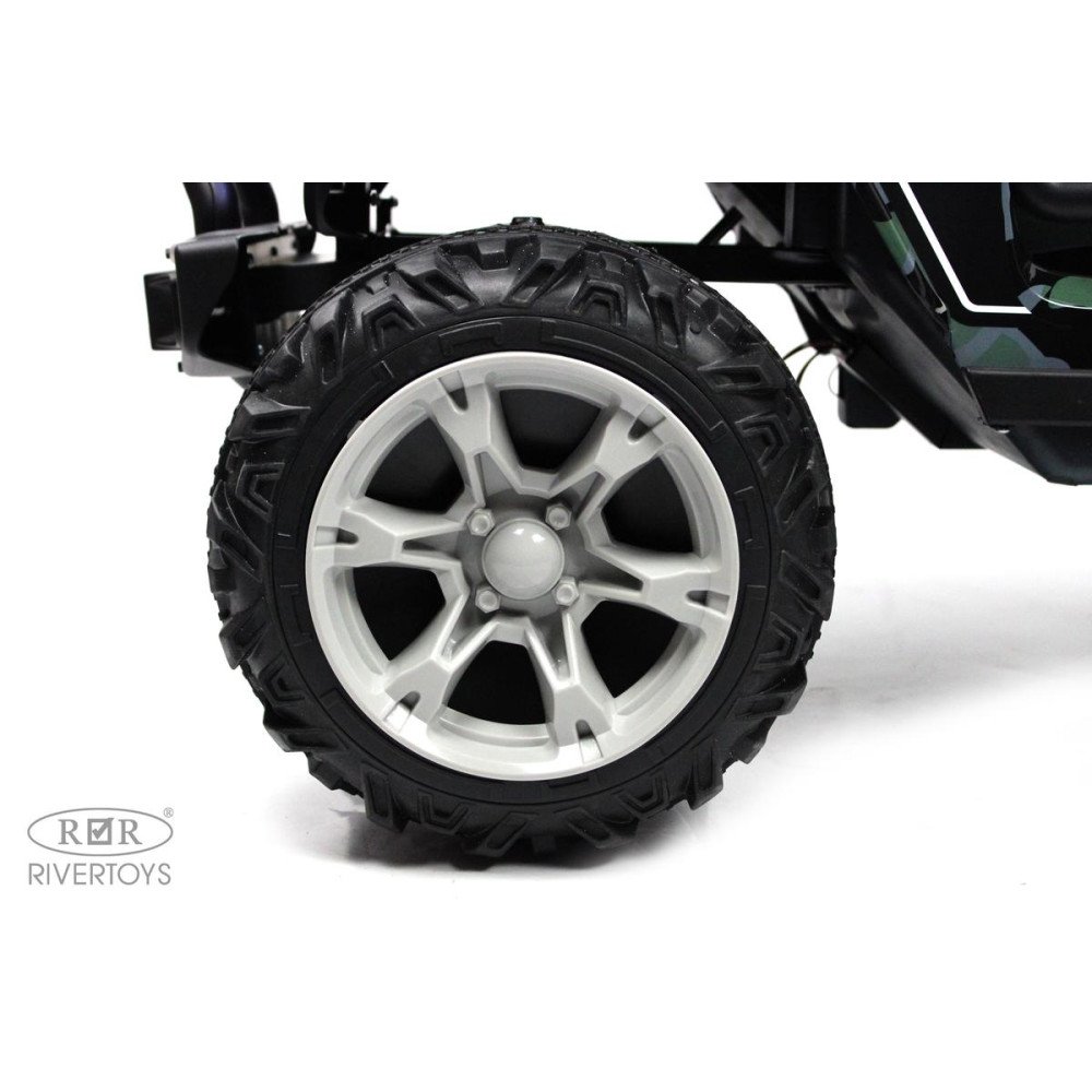 Детский электромобиль Jeep Wrangler T222TT 4WD камуфляж