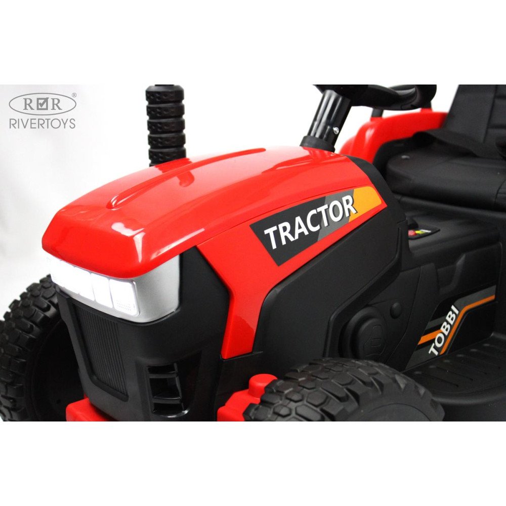 Детский электромобиль трактор H888HH красный
