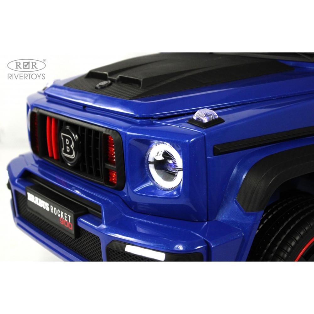 Детский автомобиль Mercedes-Benz Brabus Z999ZZ синий