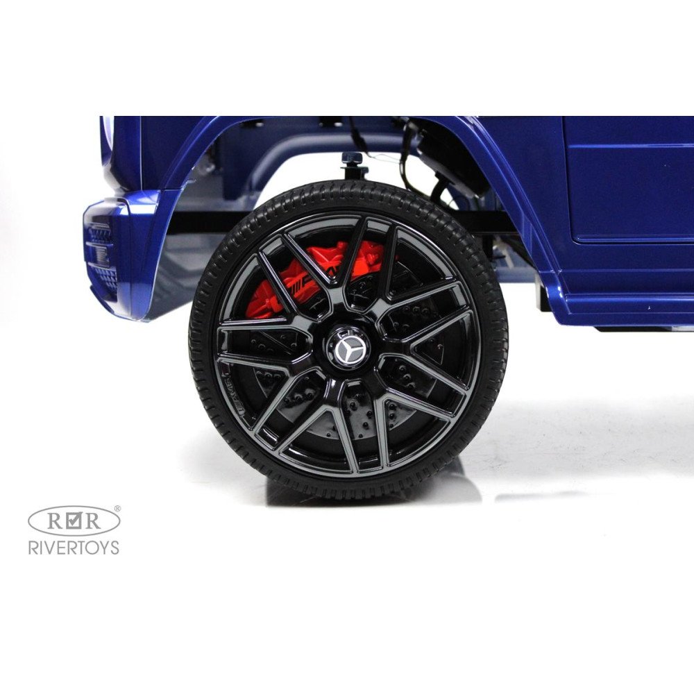 Детский электромобиль Mercedes-Benz G63 (O111OO) синий глянец