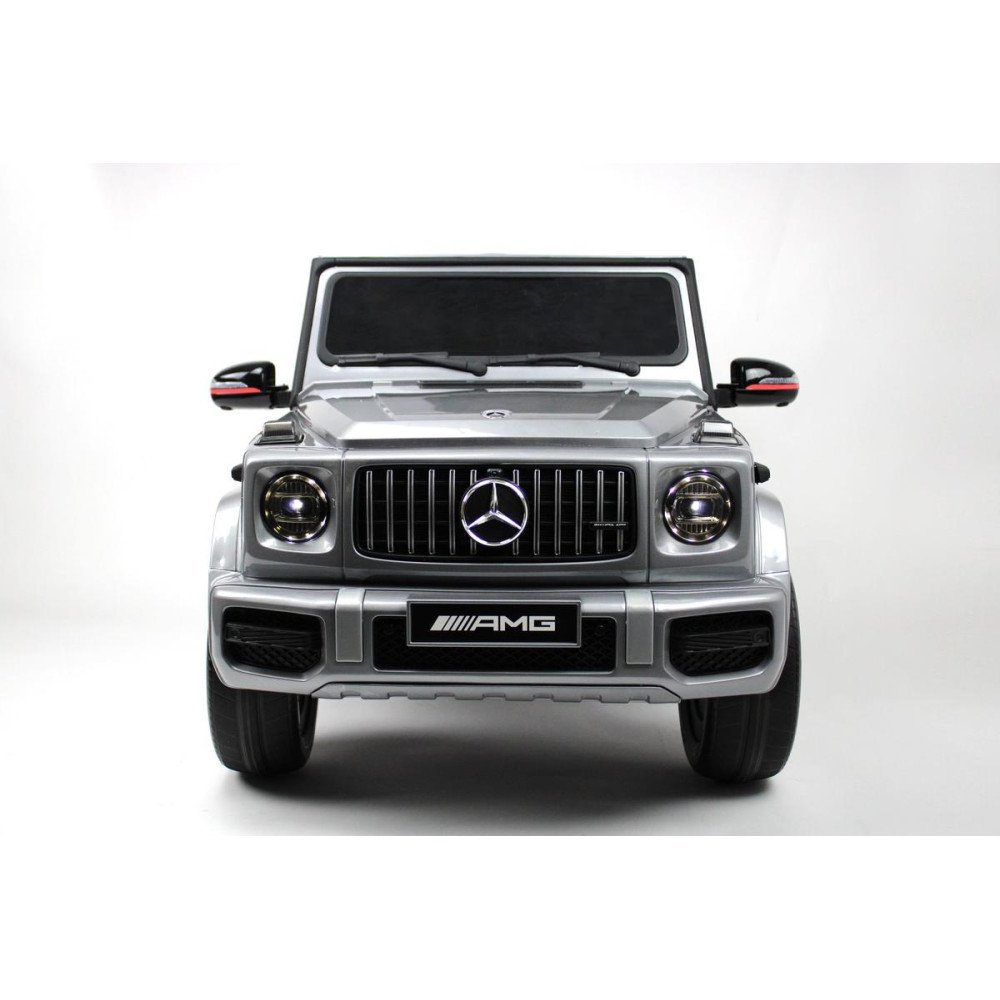 Детский электромобиль Mercedes-Benz G63 (K999KK) серый глянец
