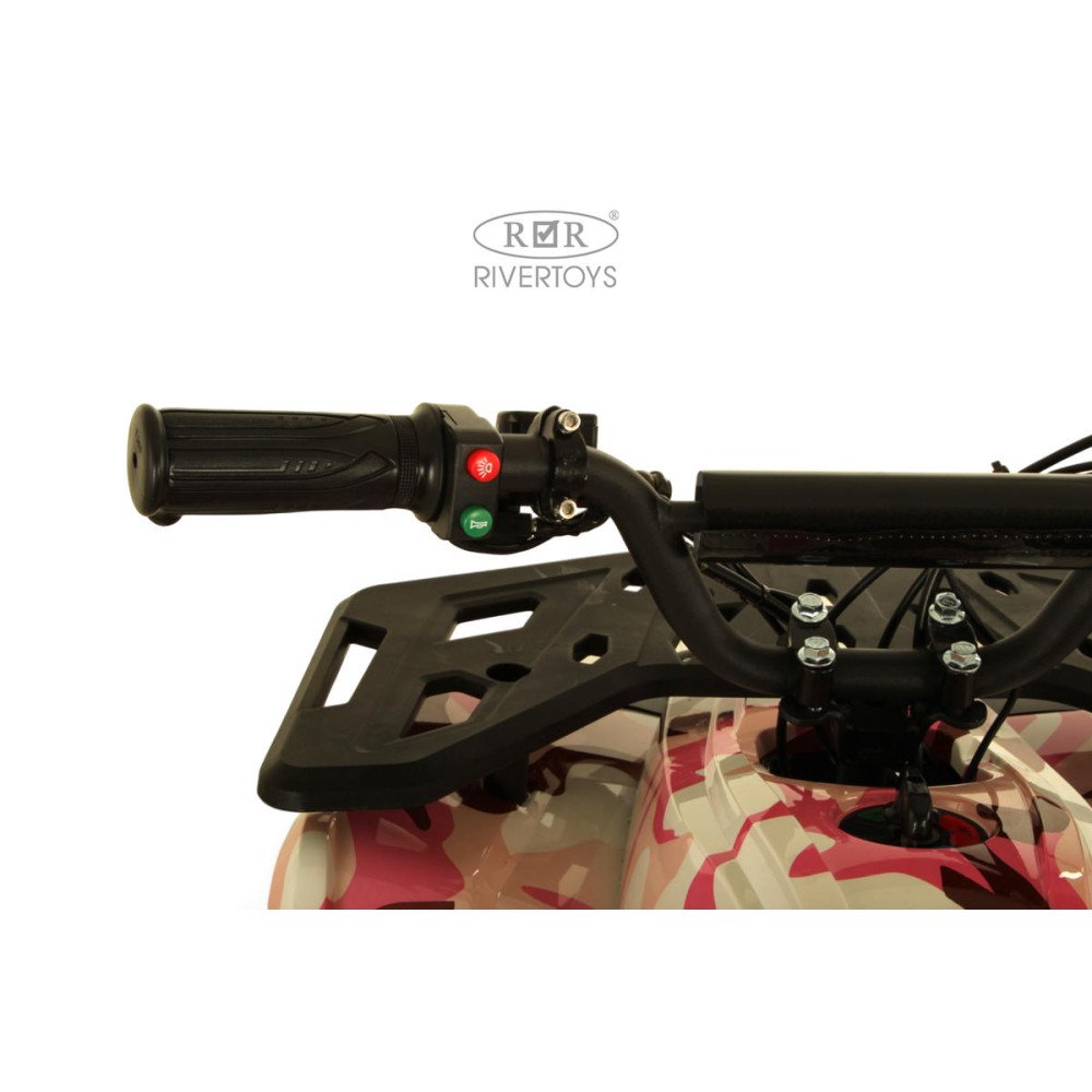 Электроквадроцикл MIKA розовый камуфляж