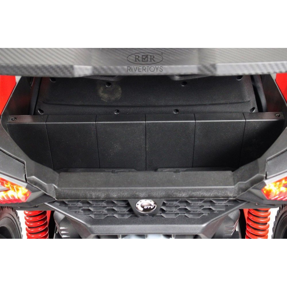 Детский электромобиль Z707ZZ черно-красный