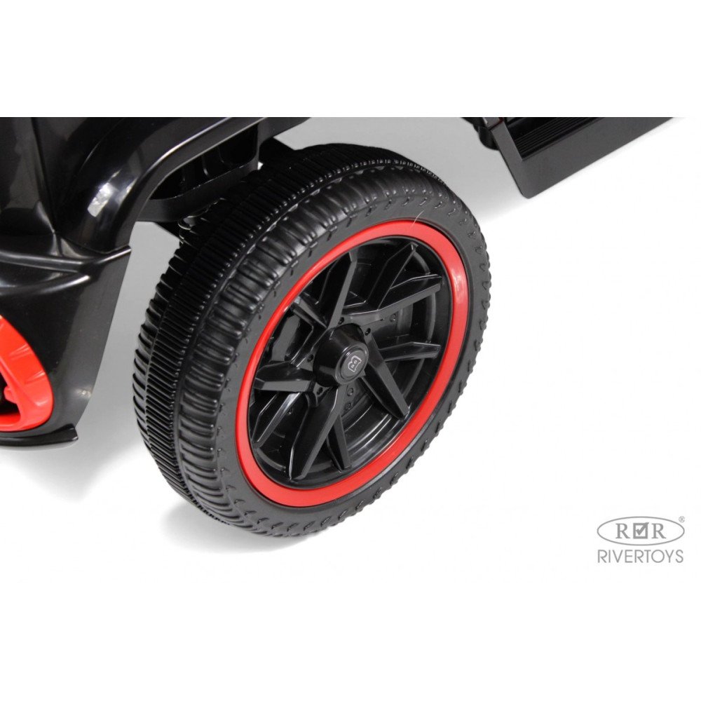 Детский электромобиль Z111VO черный (RiverToys)