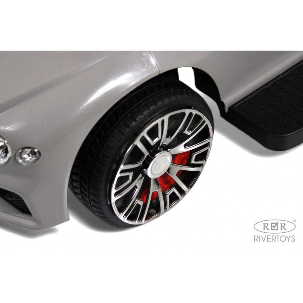 Детский толокар Z005ZZ-TP серый (RiverToys)