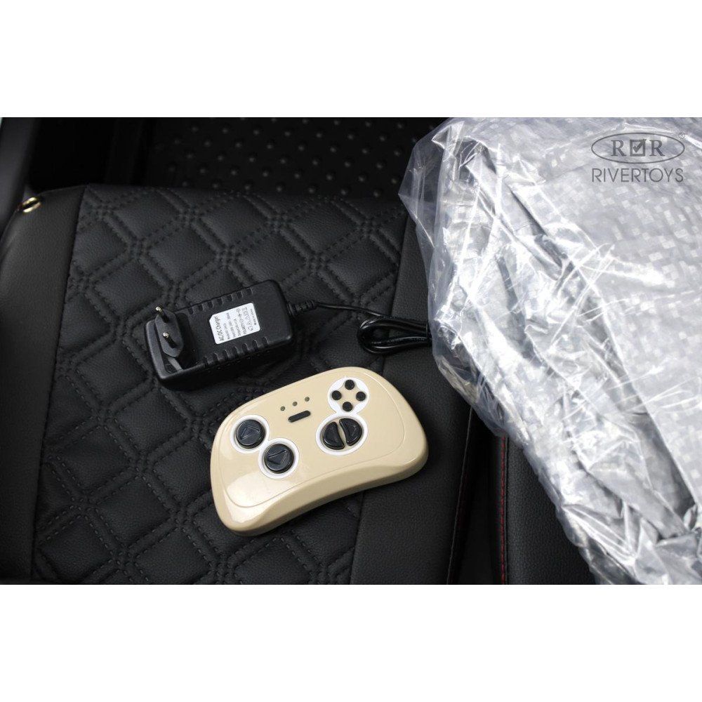 Детский электромобиль Ferrari F111FF желтый глянец