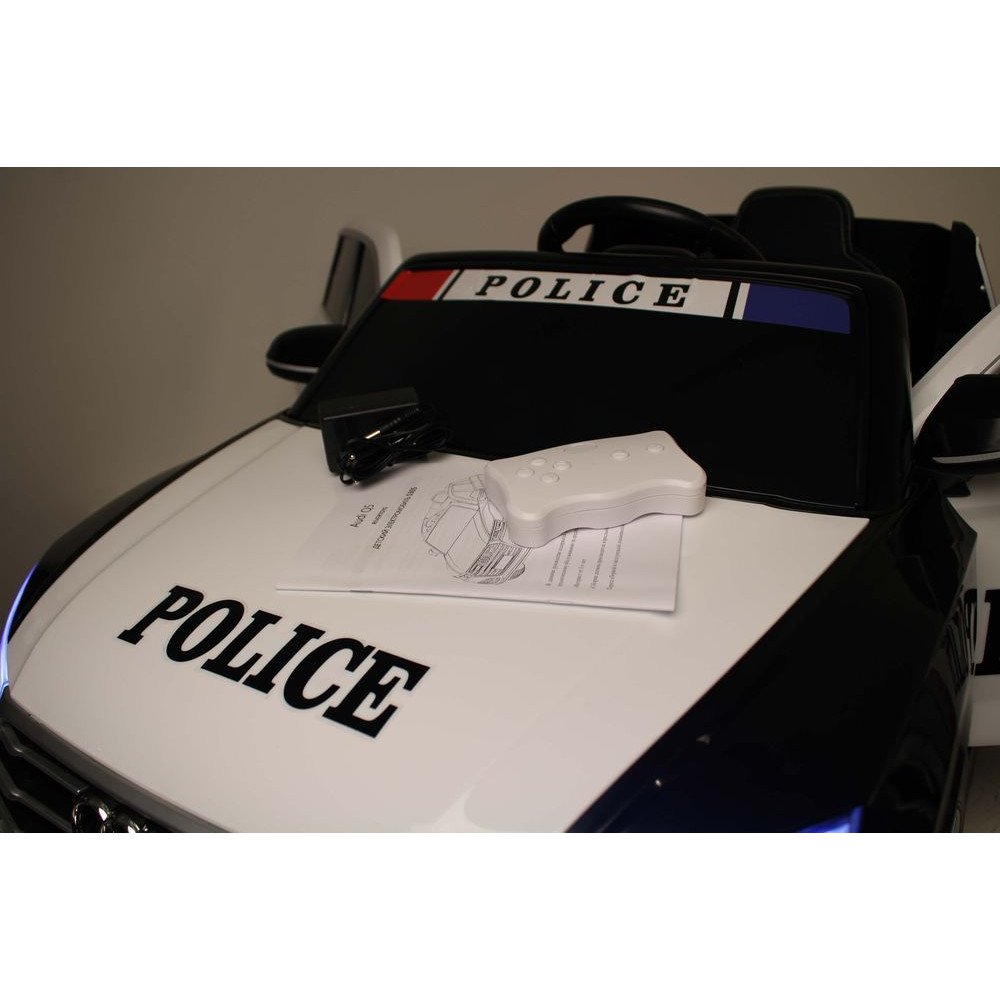 Детский электромобиль Ауди Q5 (S305) Police (RiverToys)