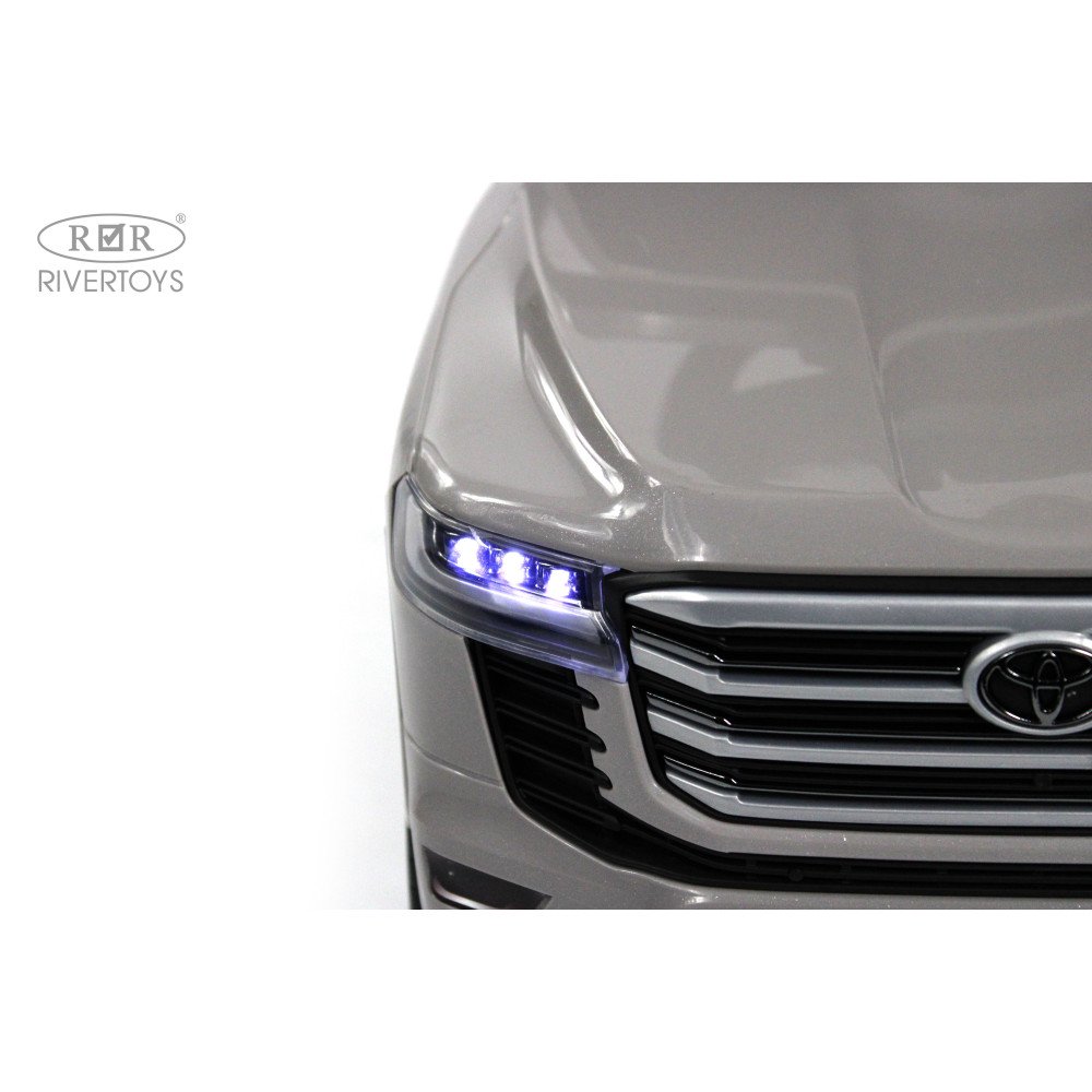 Детская каталка Toyota Land Cruiser 300 Z002ZZ-C серая