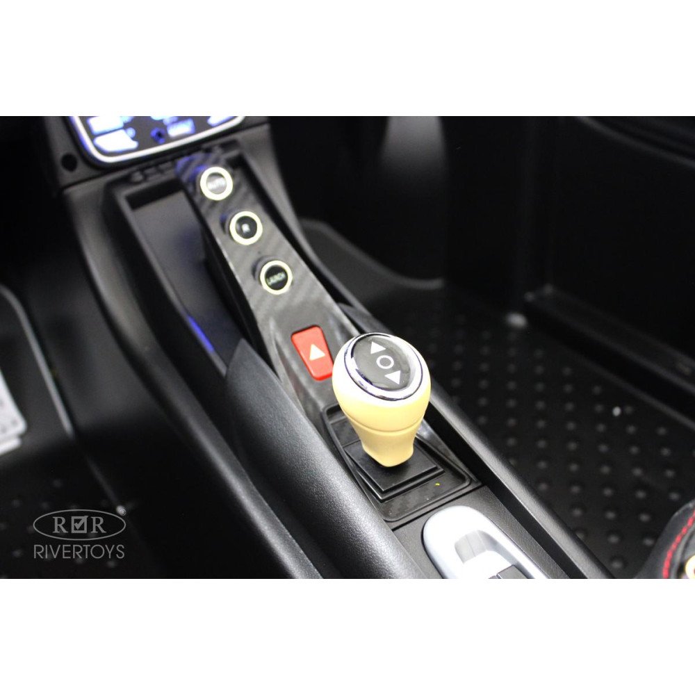 Детский электромобиль Ferrari F111FF желтый глянец