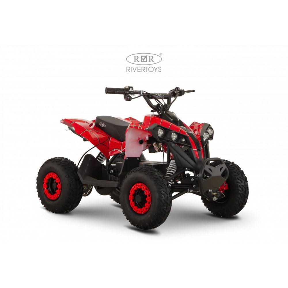 Мощный электроквадроцикл MARK красный Spider