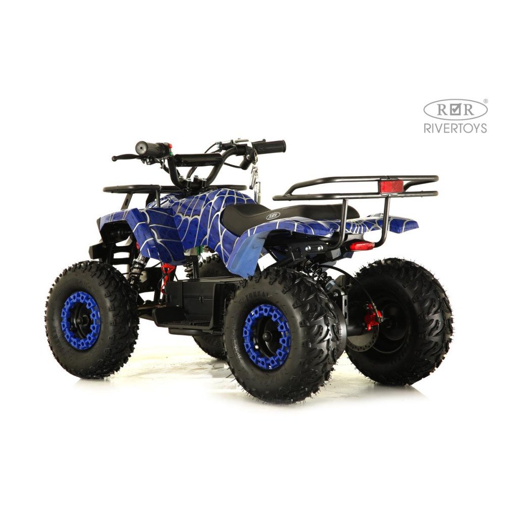 Детский квадроцикл TIKI LUX синий Spider