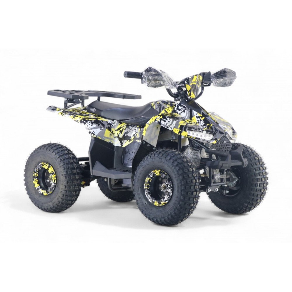 Электрический квадроцикл LEON 48V желтый Special