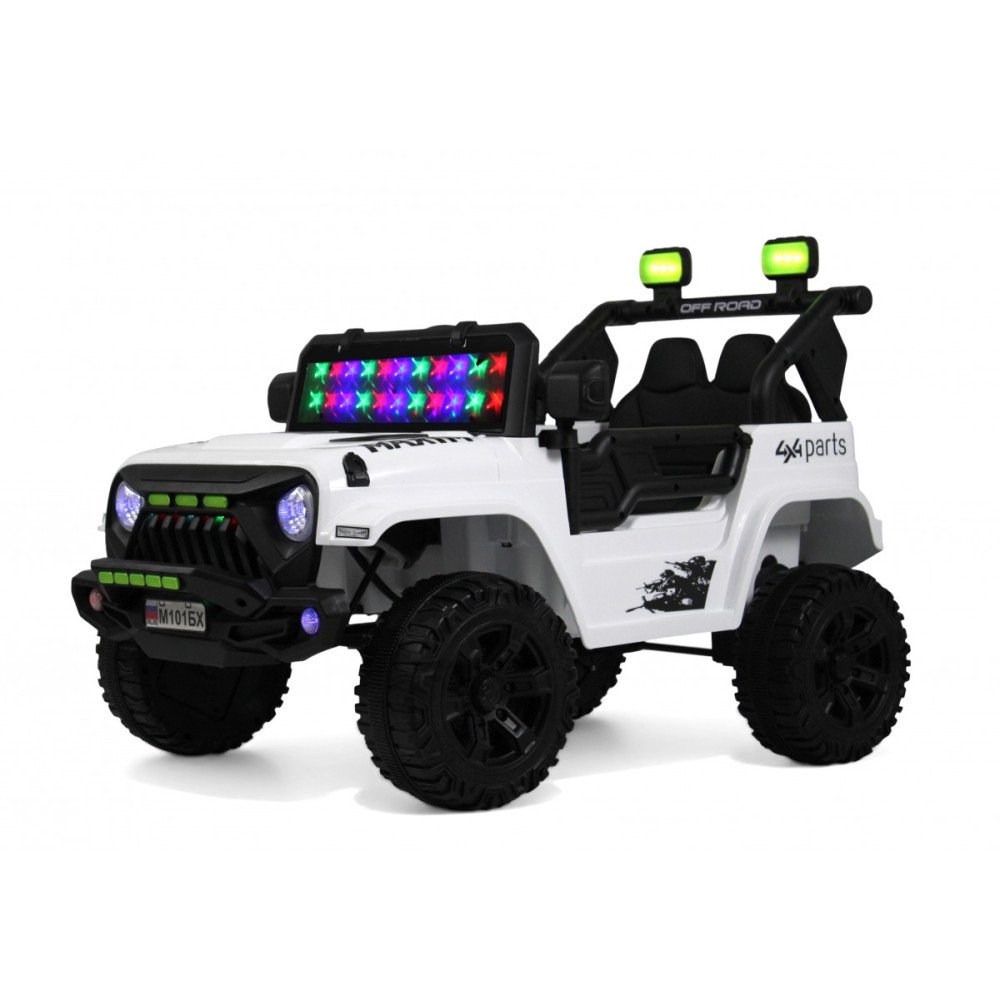 Детский электромобиль М101БХ белый (RiverToys)